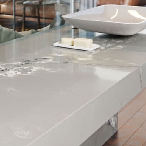 Quartz Kitchen Worktop from Compac