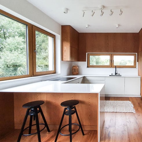 Technistone Crystal Absolute White Quartz Worktop