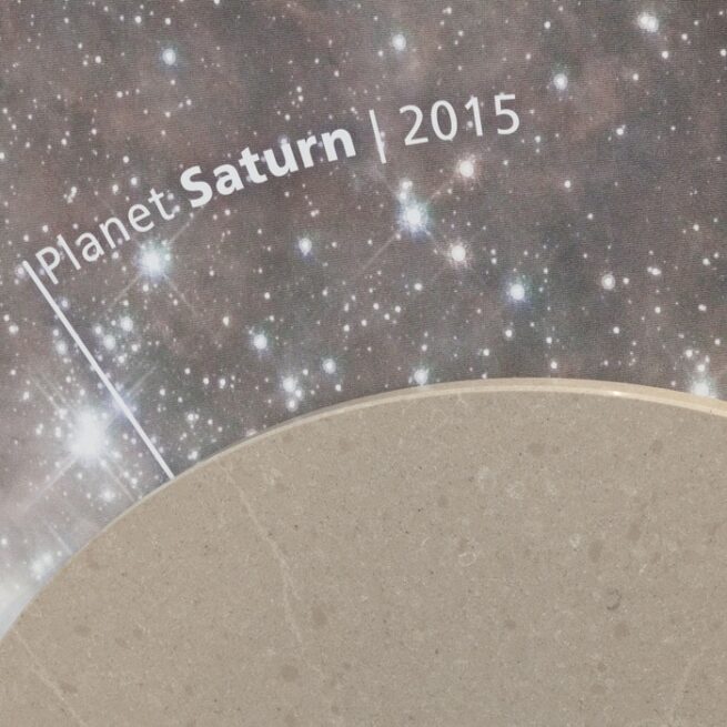 Planet Saturn Quartz Worktops