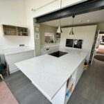 White Quartz Kitchen Worktop